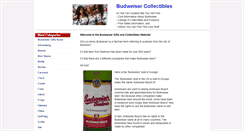 Desktop Screenshot of budweisercollectibles.com